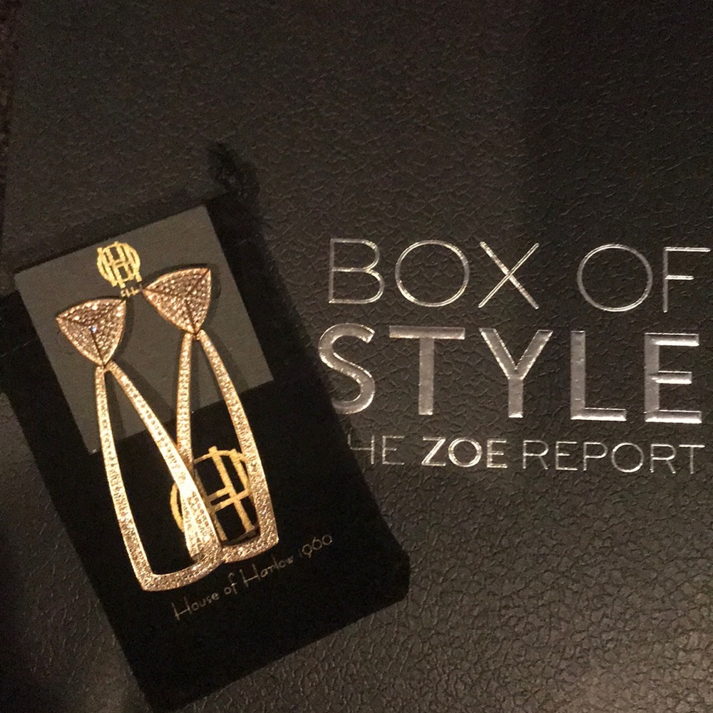 House of Harlow earrings